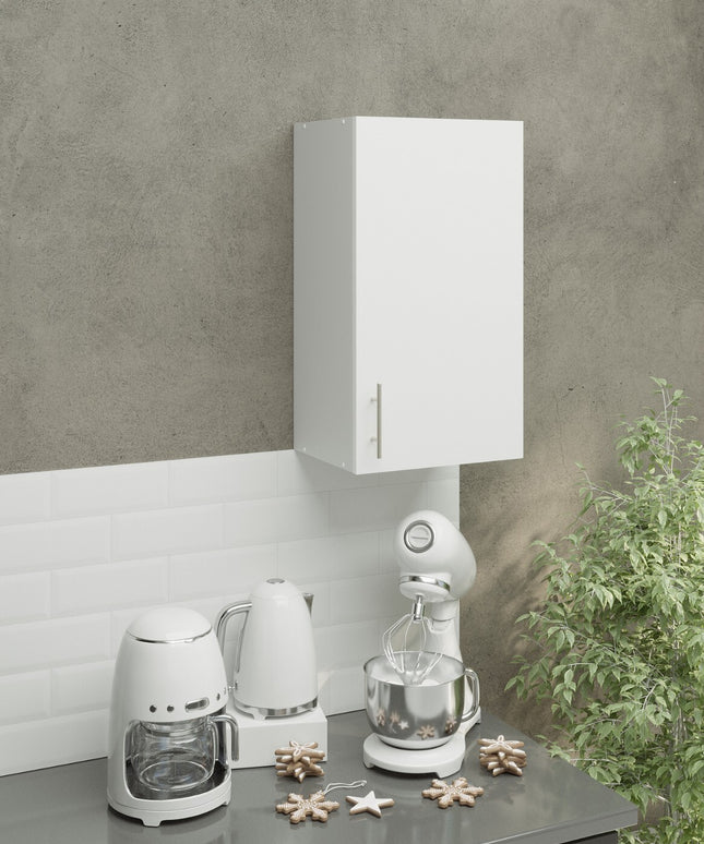 JD Greta Kitchen Wall Unit 400mm Kitchen Cabinet - White Matt