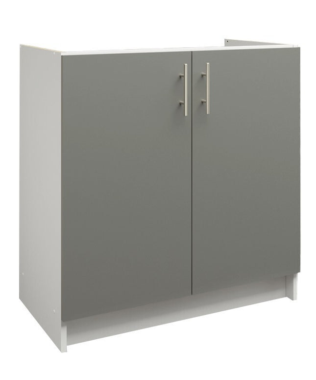JD Greta NOT Adjustable Kitchen Sink Unit 800mm  - Grey Matt