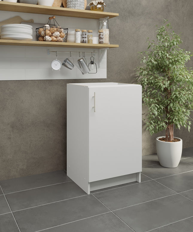 JD Greta NOT Adjustable Kitchen Base Unit 500mm - White Matt