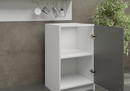JD Greta Kitchen Base Unit 500mm - Grey Matt