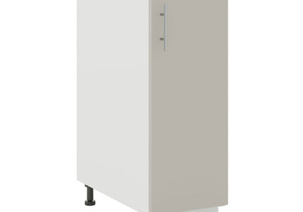 JD Greta Kitchen Adjustable 300mm Base Cabinet - Cashmere Matt