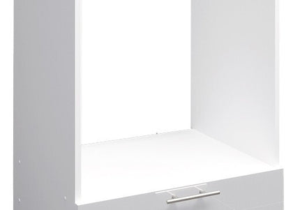 JD Greta NOT Adjustable Kitchen Oven Unit 600mm - White Gloss