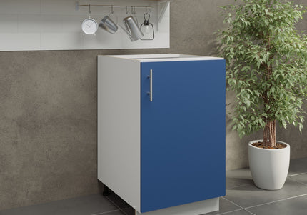JD Greta Kitchen Adjustable 500mm Base Cabinet - Navy Matt