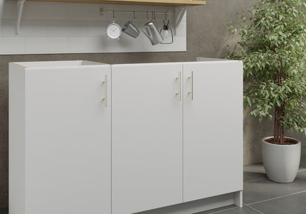 JD Greta NOT Adjustable Kitchen Sink Unit 1200mm  - White Matt