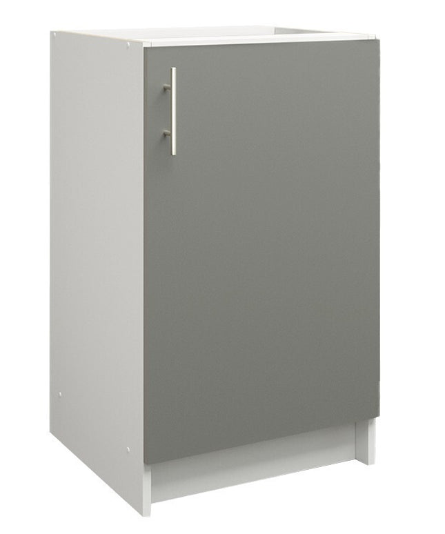 JD Greta Kitchen Base Unit 500mm - Grey Matt