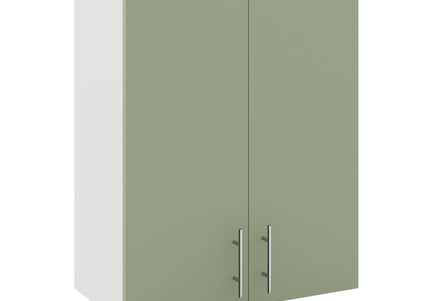 JD Greta Kitchen Wall Unit 600mm Kitchen Cabinet - Sage Green Matt