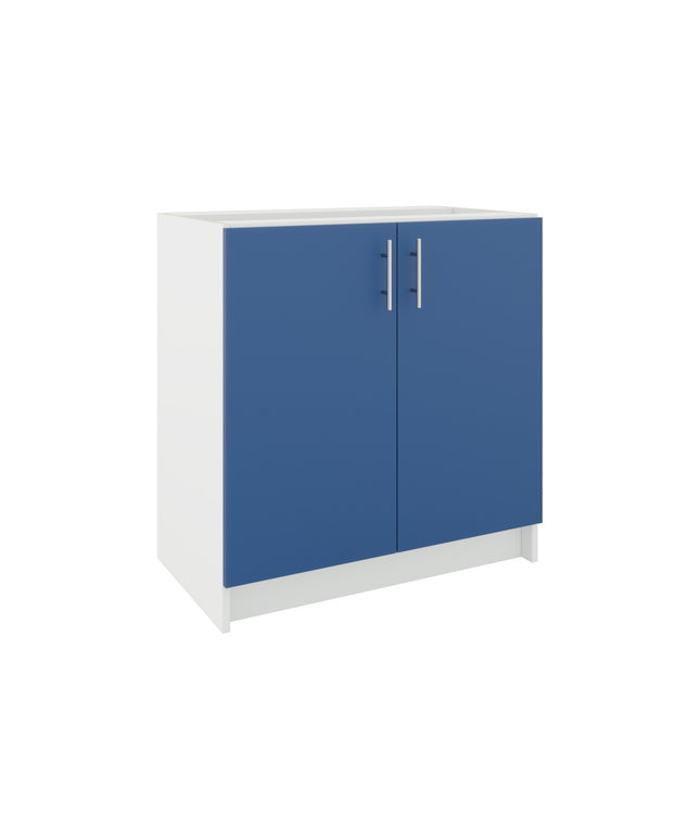 JD Greta Fixed Height Kitchen Base Unit 800mm - Navy Matt