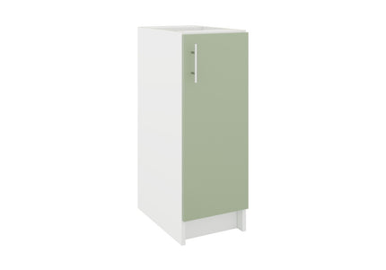 JD Greta Fixed Height Kitchen Base Unit 300mm - Sage Green Matt