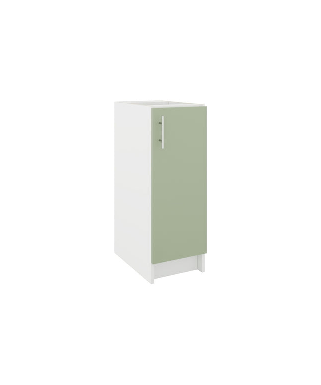 JD Greta Fixed Height Kitchen Base Unit 300mm - Sage Green Matt