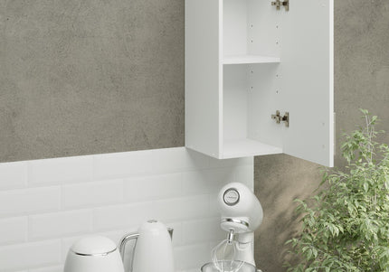 JD Greta Kitchen Wall Unit 300mm Kitchen Cabinet - White Matt