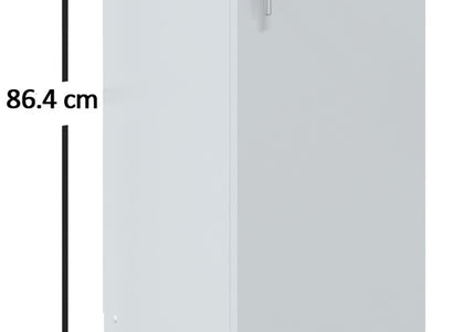 JD Greta NOT Adjustable Kitchen Base Unit 300mm - White Matt (With Worktop)