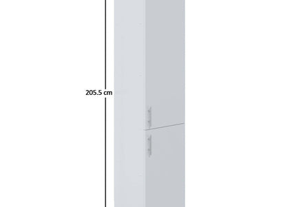 JD Greta Kitchen Fixed Height 400mm Tall Larder Unit - Sage Green Matt