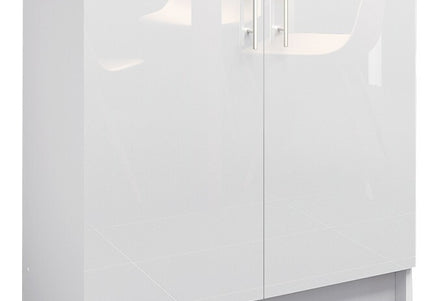 JD Greta NOT Adjustable Kitchen Base Unit 800mm - White Gloss