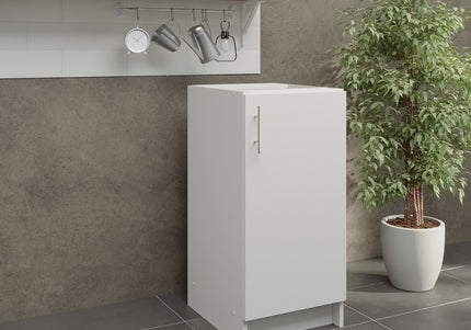 JD Greta NOT Adjustable Kitchen Base Unit 400mm - White Matt