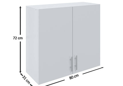 JD Greta Kitchen Wall Unit 800mm Kitchen Cabinet - Navy Matt