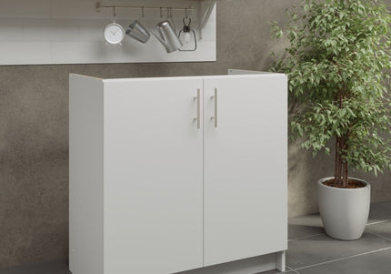 JD Greta NOT Adjustable Kitchen Sink Unit 800mm  - White Matt