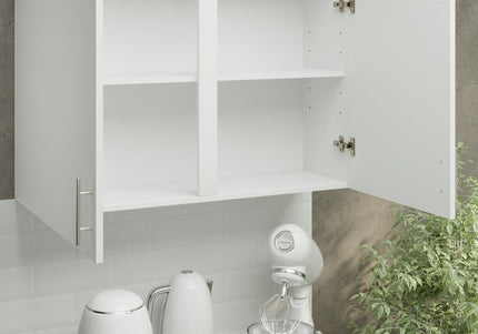 JD Greta Kitchen Wall Unit 1000mm Kitchen Cabinet - White Matt