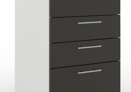 JD Greta Adjustable Legs Kitchen Drawer Unit 500mm - Dark Grey  (With Worktop)
