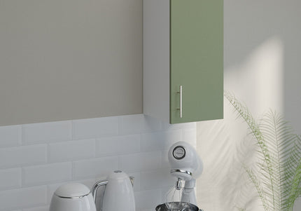 JD Greta Kitchen Wall Unit 300mm Kitchen Cabinet - Sage Green Matt