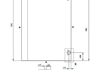 JD Greta Kitchen Unit Replacement Doors 300mm 400mm 500mm Grey Anthracite White
