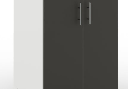 JD Greta Adjustable Legs Kitchen Base Unit 600mm - Dark Grey Matt