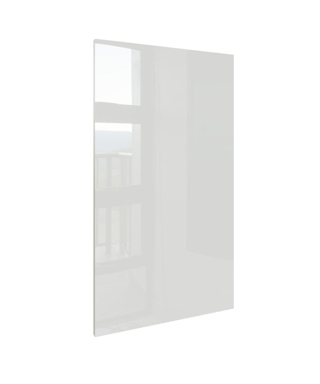 JD Greta Kitchen Standart Wall End Panel White Gloss