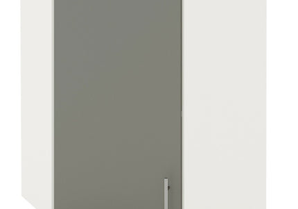 JD Greta Kitchen Wall Corner Unit Cabinet - Grey Matt