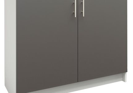 JD Greta NOT Adjustable Kitchen Base Unit 1000mm - Dark Grey Matt