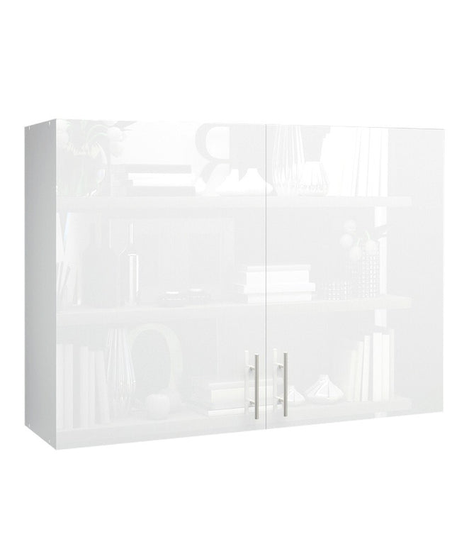 JD Greta Kitchen Wall Unit 1000mm Kitchen Cabinet - White Gloss