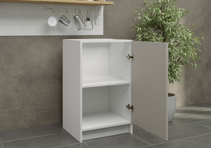 JD Greta Fixed Height Kitchen Base Unit 500mm - Cashmere Matt