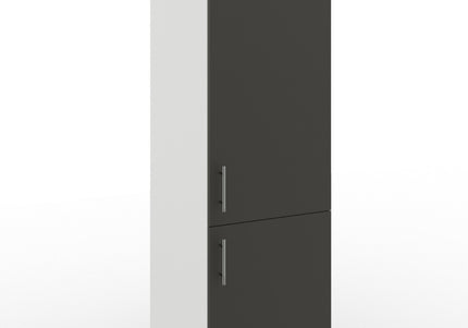 JD Greta Adjustable Kitchen Tall Larder Unit 500mm - Dark Grey Matt