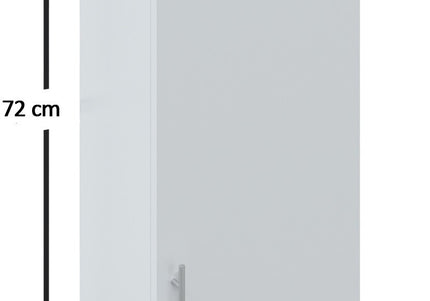 JD Greta Kitchen Wall Unit 400mm Kitchen Cabinet - White Gloss