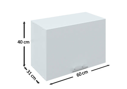 JD Greta Kitchen Wall Bridging Unit 600mm Cooker Hood Cabinet 60cm - Navy Matt