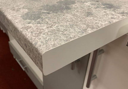 JD Greta Pre-Cut Kitchen Worktop Granite Effect 38mm 300-1000mm + Edging Strip