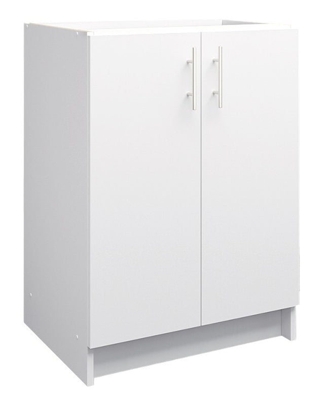 JD Greta NOT Adjustable Kitchen Base Unit 600mm - White Matt