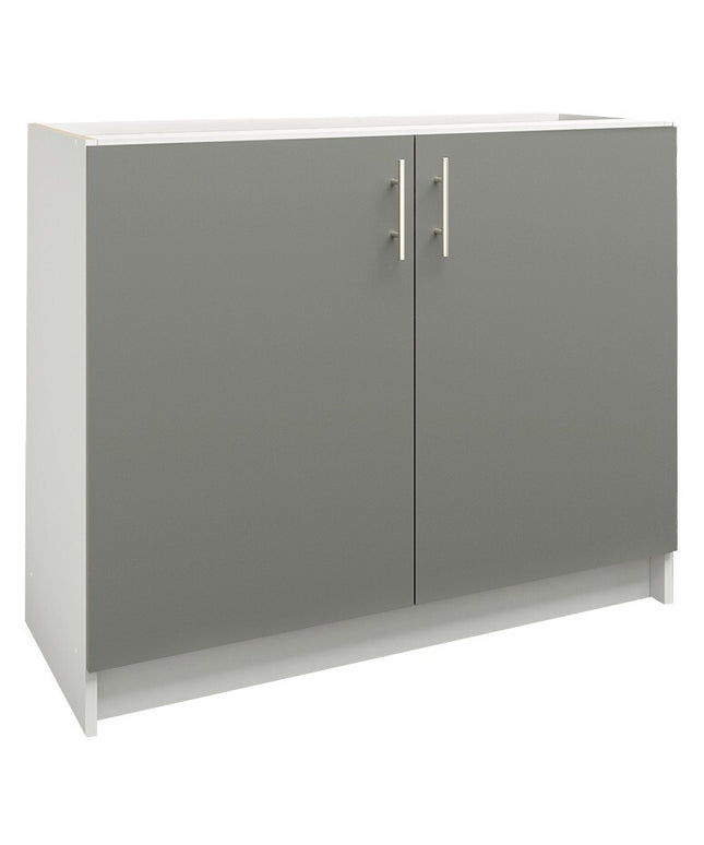 JD Greta NOT Adjustable Kitchen Base Unit 1000mm - Grey Matt