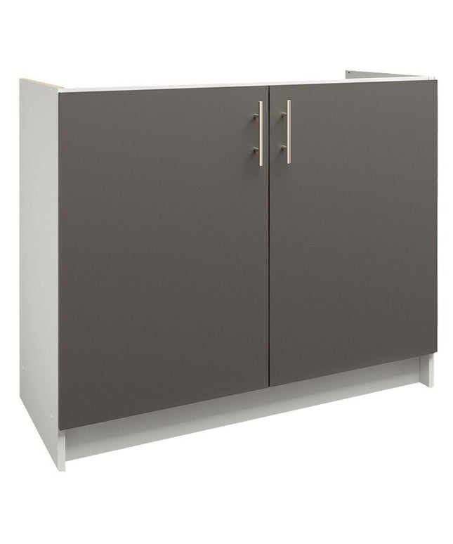 JD Greta NOT Adjustable Kitchen Sink Unit 1000mm  - Dark Grey Matt