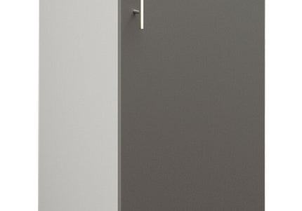JD Greta NOT Adjustable Kitchen Base Unit 400mm - Dark Grey Matt (With Worktop)