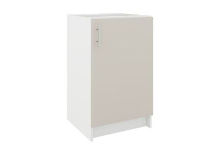 JD Greta Fixed Height Kitchen Base Unit 500mm - Cashmere Matt