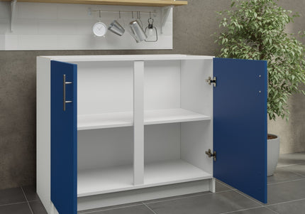 JD Greta Fixed Height Kitchen Base Unit 1000mm - Navy Matt