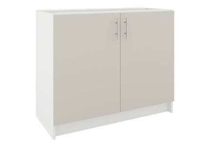JD Greta Fixed Height Kitchen Base Unit 1000mm - Cashmere Matt