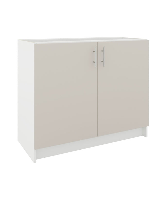 JD Greta Fixed Height Kitchen Base Unit 1000mm - Cashmere Matt
