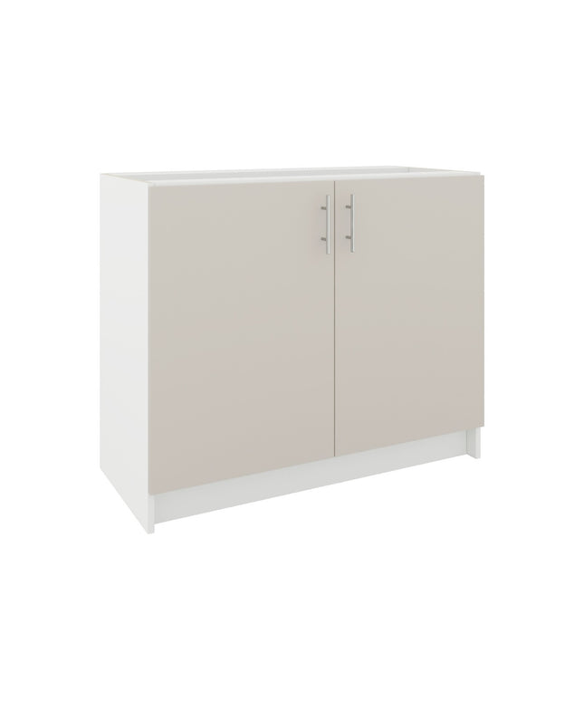 JD Greta Fixed Height Kitchen Base Unit 1000mm - Cashmere Matt