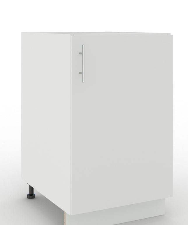 JD Greta Adjustable Legs Kitchen Base Unit 500mm - White Matt