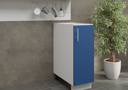 JD Greta Kitchen Adjustable 300mm Base Cabinet - Navy Matt