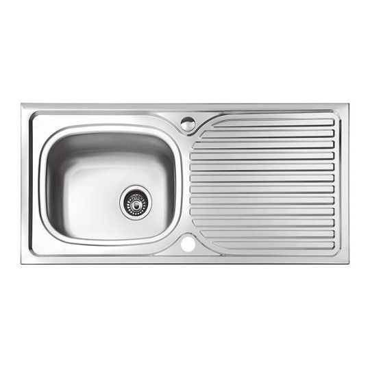 KITCHEN SINK BOWL &  SINGLE LEVER TAP SET